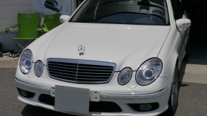 Mercedes-venz AMG のライセンス球LED交換