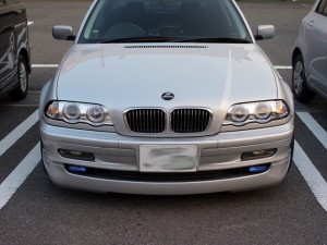 E46 BMW　のヘッドライト取り付け・交換