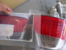 BMW E46のテールユニット LEDの部分修理(郵送）