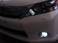 Lexus HS のフォグランプ＆ポジションランプのLED化