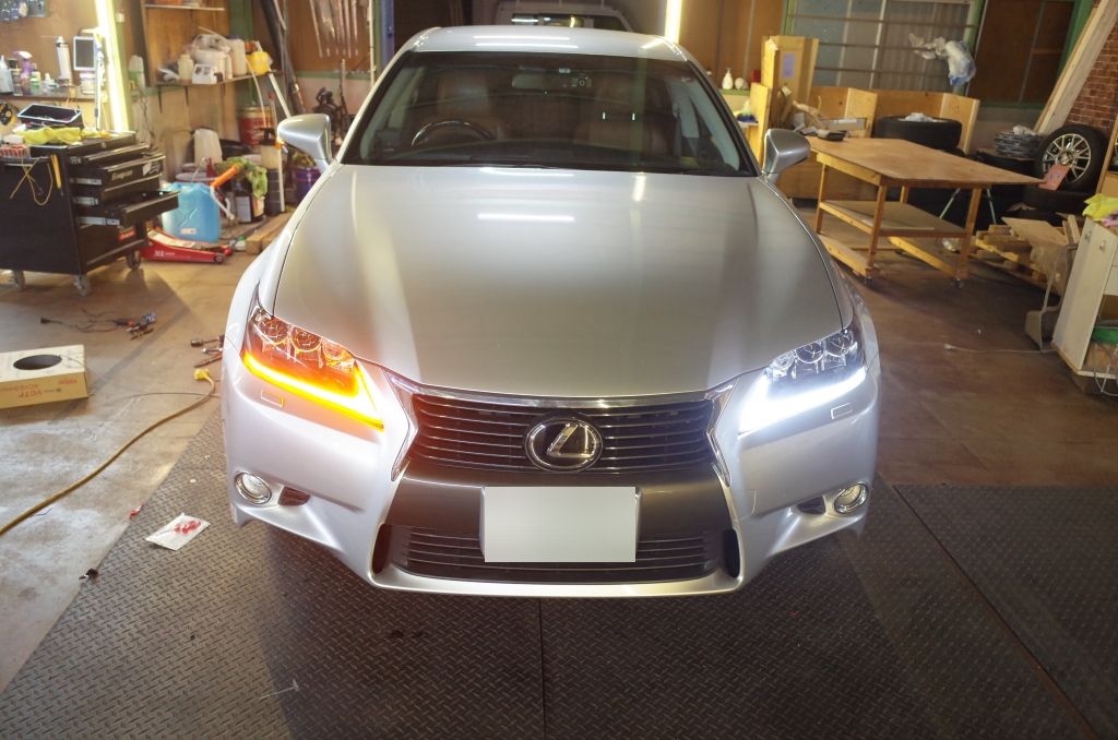 絶品】 クリスタルアイ 19系 LEXUS レクサス GS Lライン ヘッドライト