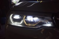 BMW G30　ヘッドライトデイライトの黄ばみ修理