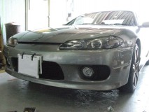 シルビアS15　ダクトﾘﾝｸﾞLED化・HIDフォグ