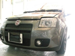 FIAT PANDA HIDフォグランプ施工