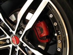 RX-8のキャリパー塗装とELチューブ手直し