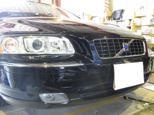 VOLVO V70のウィンカーLED交換取付