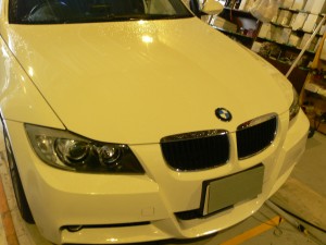 BMW　M3のウーファー取付施工