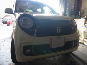 N-ONEのホーン交換