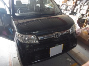 ゼストのナビ移植作業