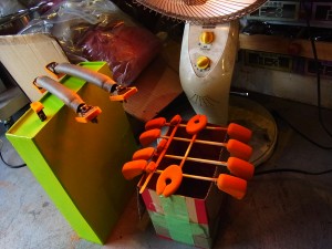 アリストのフロッキー加工（サンドリメイク）施工