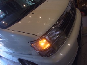 E50エルグランドのスピーカー交換（前後）