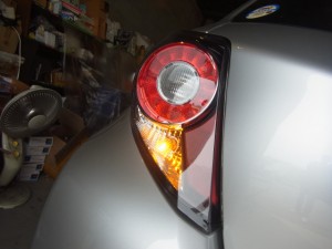 ヴィッツのリアウィンカーLED化