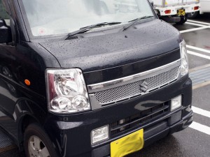 エブリィのフロッキーコーティング