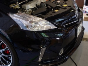 プリウスαのウィンカーユニット交換・取付