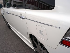 オデッセイのデコライン施工