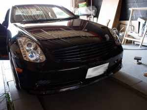 R35スカイラインのプッシュスタートシステム改造