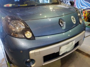 ルノーカングーのモーションアイライン施工