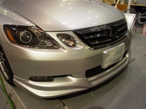 レクサスGS430のパネル周り全LED打ち替え作業