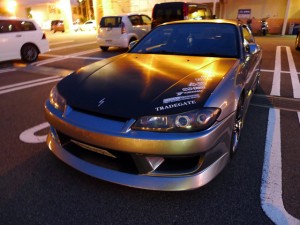S15シルビアのスピーカーイルミ施工