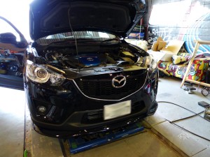 CX-5のアイライン施工