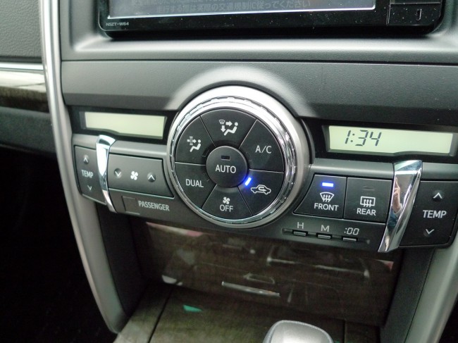 トヨタ - GRX130 マークx 130系 前期 エアコンパネル LED打ち