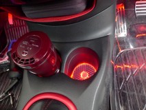 AUTECH NISMO NOTE S　のフットランプとドリンクホルダーイルミ