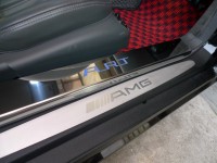 R230 SL Mercedesのスカッフプレート他取付