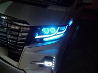 ３０アルファードのヘッドライト加工（完結編）