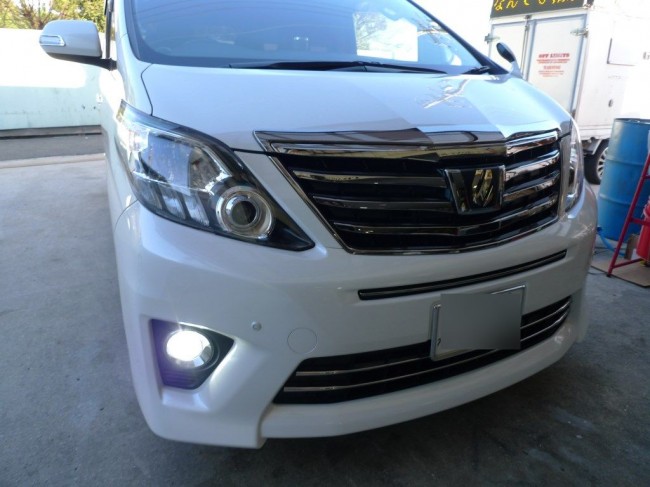 20系アルファードのエアコンパネル打ち替えとヴァレンティーテール修理