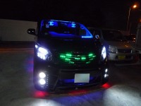 ２０系アルファードの流れるRGB施工