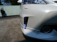 プリウスアルファのウィンカー部デイライト化