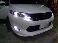 60ハリアーの持ち込み商品取付