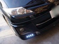 50エスティマのデイライト加工とハイビームLED化