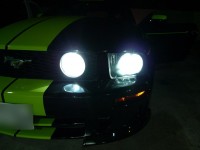 マスタング コンバーチブルのエンジンスタータと他LED・HID作業