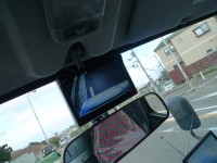 積車トラックのバックカメラ更新
