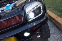 カスタムジムニーのハイビームランプHID