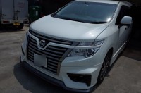 NISMO エルグランドのテール加工とウィンポジ＆フォグLED