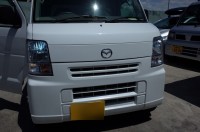 エブリィのヘッドライトHID施工