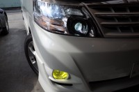 10系アルファードの各種LED施工