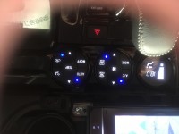 カローラルミオンのエアコンパネルのLED打ち替え