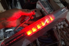 交換ついでにすべてのLEDをリフレッシュします。 容量も純正の3倍近い物を使うので非常に安心