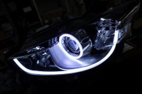 CX5のヘッドライト加工