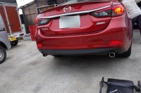 アテンザのリフレクターLED加工・取付