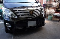 20アルファードの室内プチいじり