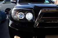 HILUX SURF (ハイラックスサーフ）のクリスタルアイ製ヘッドライト交換