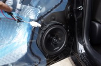 アクアのリアスピーカー取付＆ツイーター加工