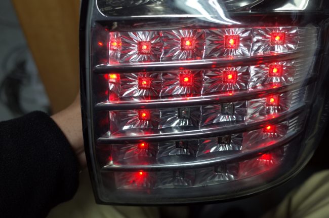 バモス　LEDテール　社外　点灯OK球切れ無し テールランプ•ストップランプLED化（ホンダ バモス・HM1/2/3/4