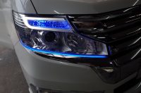 RKステップワゴンのシーケンシャルウィンカーシリコンチューブ施工