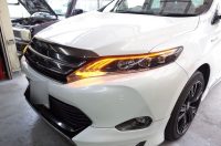 ハリアーのヘッドライト＆テールランプシーケンシャル加工