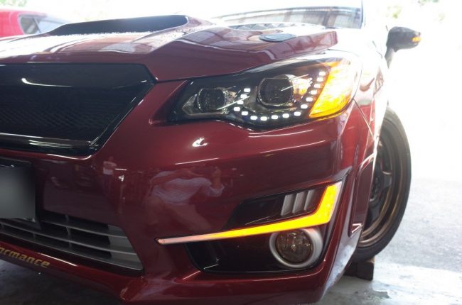 インプレッサの純正ライナー加工＆取り付け | トレードゲート